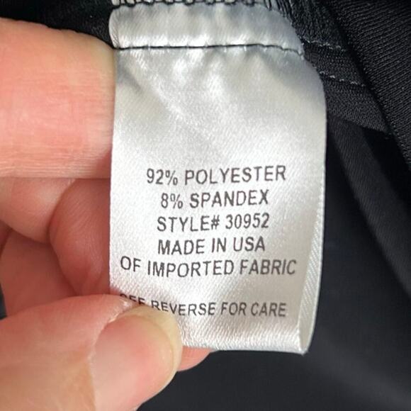 Travelsmith Womens Black Long Sleeve Shirt Size Small Wrinkle Free - Picture 6 of 6